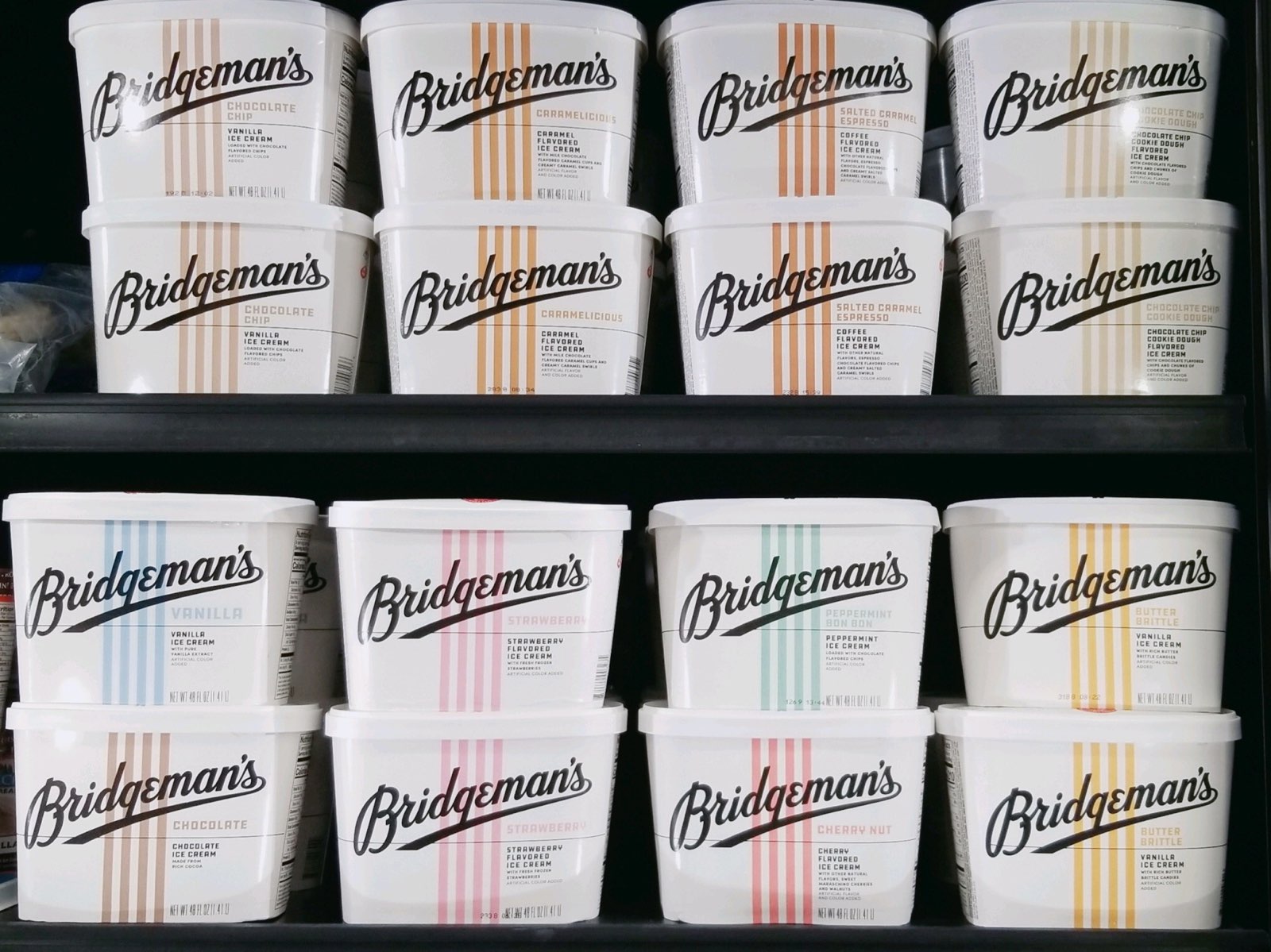Bridgeman's Ice Cream—Nationwide Shipping Bridgeman's Ice Cream at